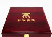 Red color Wooden box